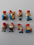Stara Kinder figurica  - serija Palčki 8 kom leto 1995