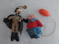 STARE ZBIRATELJSKE,NOSTALGIČNE IGRAČE,GOOF MAN-PEPE IN SLAČI MOŽ