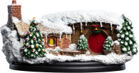 The Hobbit Christmas Hobbit Hole zbirateljska diorama 7cm - novo