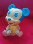 vintage gumijasta igrača Miki miška, Walt Disney, 1987, ART 429