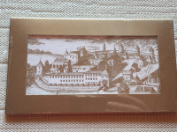 5 razglednik in 5 znamk, z VALVAZORJEVIMI BAKROREZI IN ZNAMKE