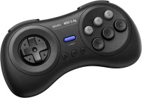 8BitDo M30 2.4G črn brezžični igralni plošček za Mega Drive - novo