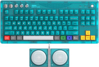8BitDo Retro 87 brezžična mehanska tipkovnica z US razporeditvijo tipk