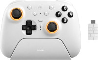 8BitDo Ultimate 2 brezžični Bluetooth igralni plošček bele barve - nov