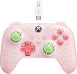 8BitDo Ultimate C žični igralni plošček za Xbox roza barve - novo