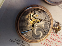 Kronometer. Ameriška žepna ura ELGIN, zlata, 3.600 €