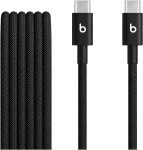 Apple Beats pleten USB-C v USB-C kabel črne barve dolžine 1.5m MDGA4ZM