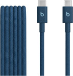 Apple Beats pleten USB-C v USB-C kabel temno modre barve dolžine 1.5m