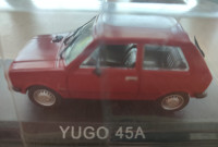 Avtomobilček Yugo 45A + revija nov Zastava Jugoslavija retro vintage