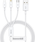 Baseus Superior Series USB-A polnilni kabel 3v1 z USB-C, Micro USB in