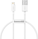 Baseus Superior USB-A v Lightning kabel 2.4A bele barve dolžine 25cm C