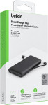 Belkin BoostCharge Plus prenosna baterija 10000mAh z vgrajenima kablom