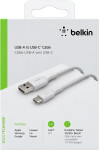 Belkin BoostCharge USB-A v USB-C kabel bele barve dolžine 2m - novo