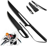 Bleach Ichigo Kurosaki replika dvojnega meča Zangetsu - novo
