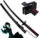 Bleach Ichigo Kurosaki replika katane Tensa Zangetsu - novo
