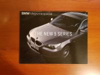 BMW MAGAZINE SPECIAL THE NEW 5 SERIES KATALOG PROSPEKT