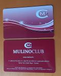 Članska kartica Casino Mulino club  rdeča