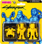 Cyberpunk 2077 Monos Silverhand Serija 1 rumen set priponk Jinx - novo