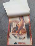 Delni koledar Fructal z erotično vsebino leto 1983