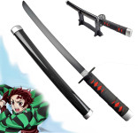 Demon Slayer Tanjiro Kamado replika mini Nichirin katane - novo