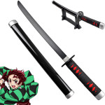 Demon Slayer Tanjiro Kamado replika mini Nichirin katane - novo