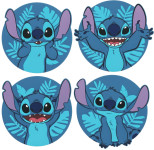 Disney Stitch podstavki za kozarce Paladone - novo