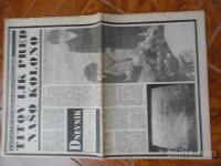DNEVNIK POSEBNA IZDAJA OB SMRTI TITO, 9.5.1980