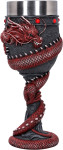Dragon Coil Red kelih 20 cm Nemesis Now - novo