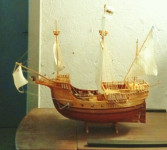 Dubrovniška karaka model ladje
