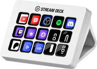 Elgato Stream Deck MK.2 kontroler za vsebine bele barve - novo