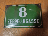 EMAJLIRANA TABLICA, HIŠNA ŠTEVILKA