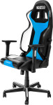 Gaming stol Sparco Grip Sky črno-svetlo modre barve - novo