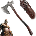 God of War Kratos replika sekire Leviathan - novo