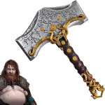 God of War Ragnarok Thor replika kladiva Mjolnir - novo