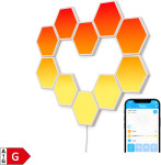 Govee Glide Hexa 10 pametnih stenskih svetlobnih panelov - novo