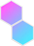 Govee Glide Hexa Light Panels razširitveni komplet pametnih svetlobnih
