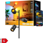 Govee Tree Floor Lamp pametna talna svetilka s 3 vrtljivimi lučmi - no