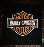 HARLEY DAVIDSON OFFICIAL ZASTAVA, REKLAMNO PLATNO