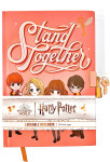 Harry Potter Stand Together premium A5 dnevnik s ključavnico Pyramid -
