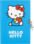 Hello Kitty A5 premium beležka s ključavnico Pyramid - novo