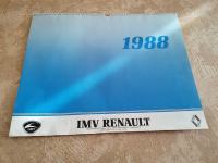 IMV RENAULT NOVO MESTO YU 1988 koledar
