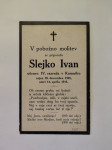 Ivan Slejko, Kamnik, 1915