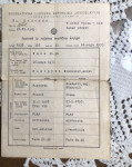 Izpisek iz rojstne matične knjige i-Medvode zaradi vpisa v šolo-1949