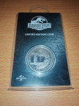 Jurassic World Limited Edition Collectible Coin