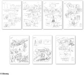 Kingdom Hearts komplet razglednic B z ilustracijami Tetsuye Nomure Squ