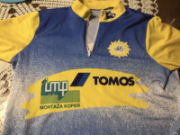 Kolesarski dres Tomos IMP Koper komplet kot nov