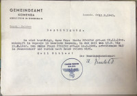 Komenda 12.3.1943-Potrdilo