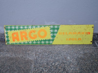 Kovinska reklamna tabla ARGO
