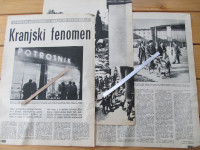 KRANJSKI FENOMEN- Reportaža o mestu KRANJ- z časopisa z 1961.leta