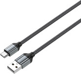 LDNIO LS432 USB v USB-C kabel črne barve dolžine 2 m - novo